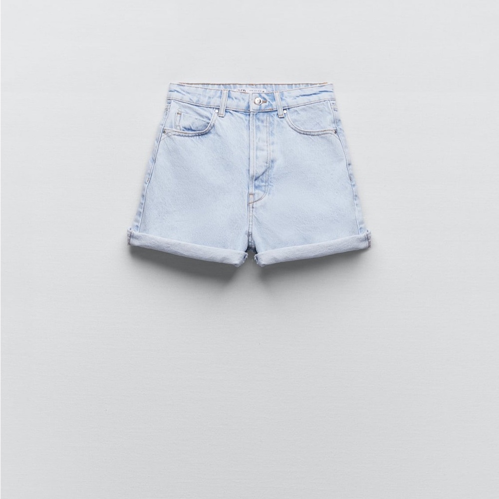 ZARA-light blue short
